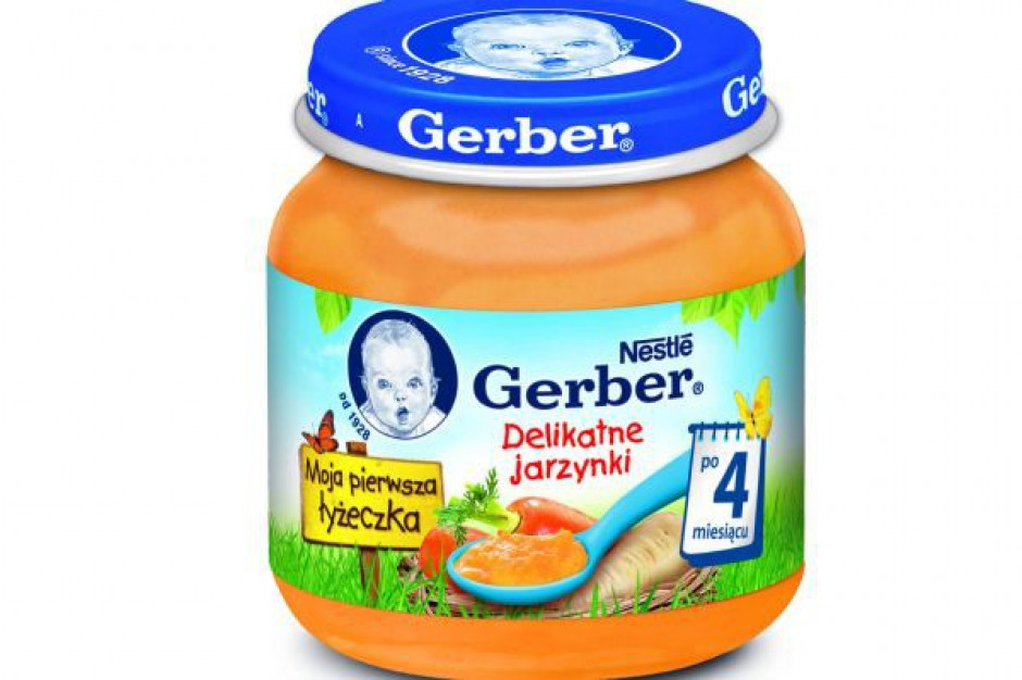 Nowość od Gerber - Delikatne Jarzynki dla maluchów po 4. miesiącu życia