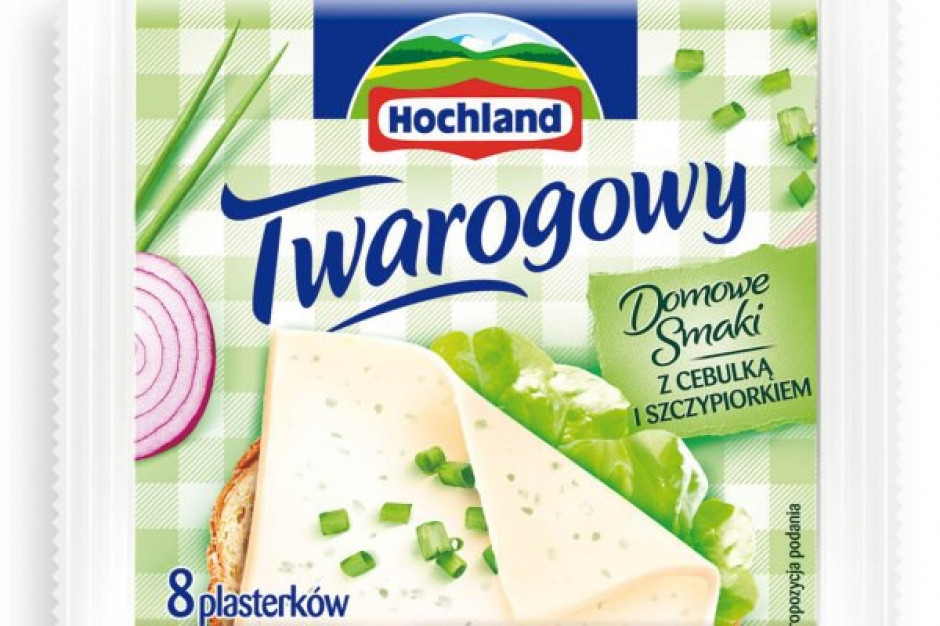 Nowy Hochland Twarogowy w plastrach