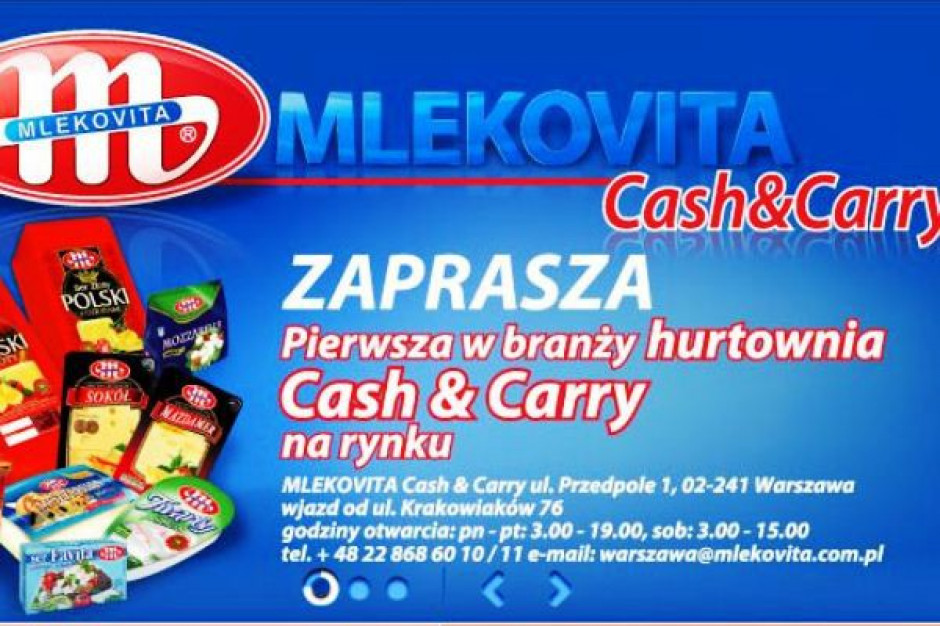 Mlekovita otwiera hurtownię Cash and Carry