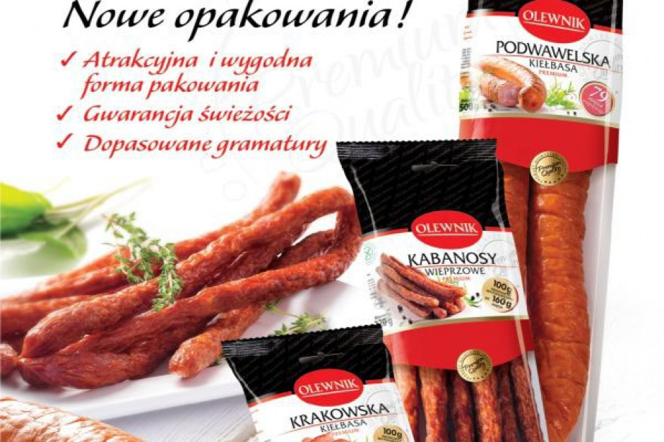 Olewnik wprowadza paczkowaną linię wędlin premium