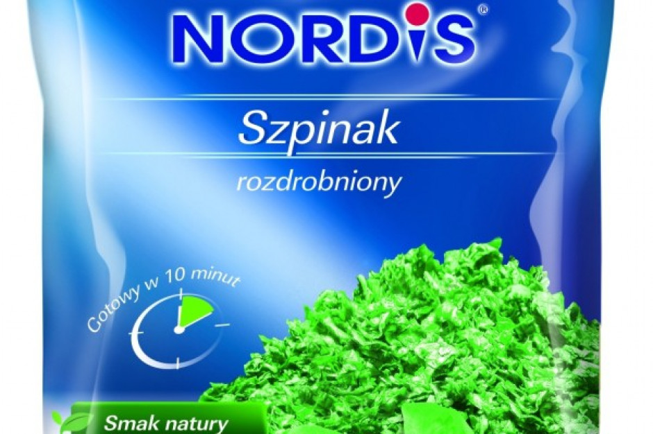 Nowe opakowania mrożonek Nordis
