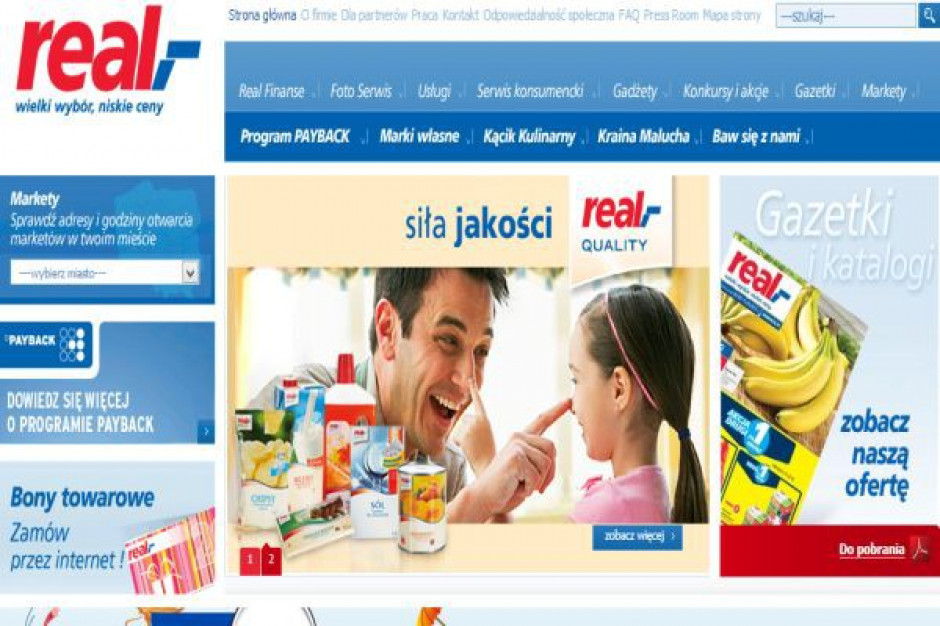 Real czeka na przejęcie. Sieć ma bardzo złe wyniki finansowe