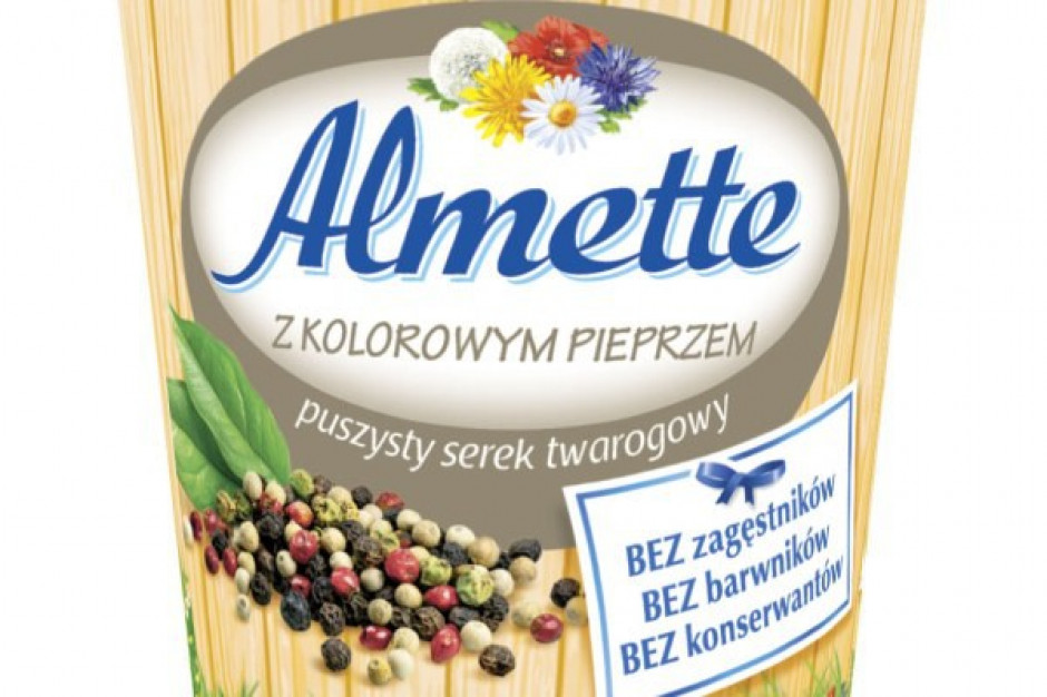 Almette z kolorowym pieprzem