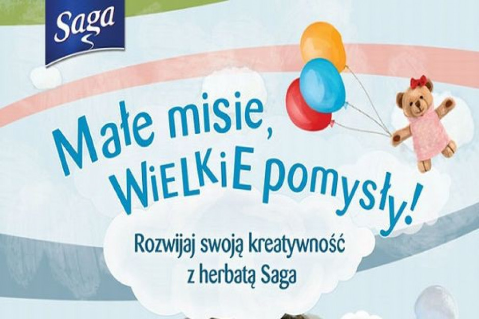 Misie bohaterami kolejnej kampanii reklamowej herbaty Saga