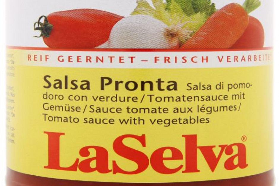 Nowość LaSelva - Sos pomidorowy Salsa Pronta z warzywami BIO