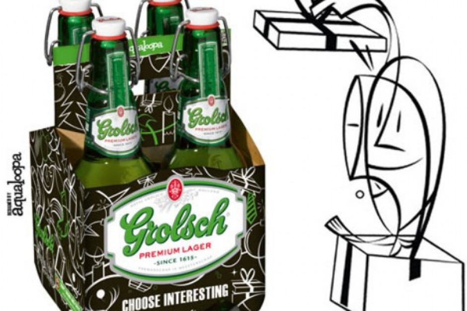 Piwo Grolsch w świątecznych czteropakach