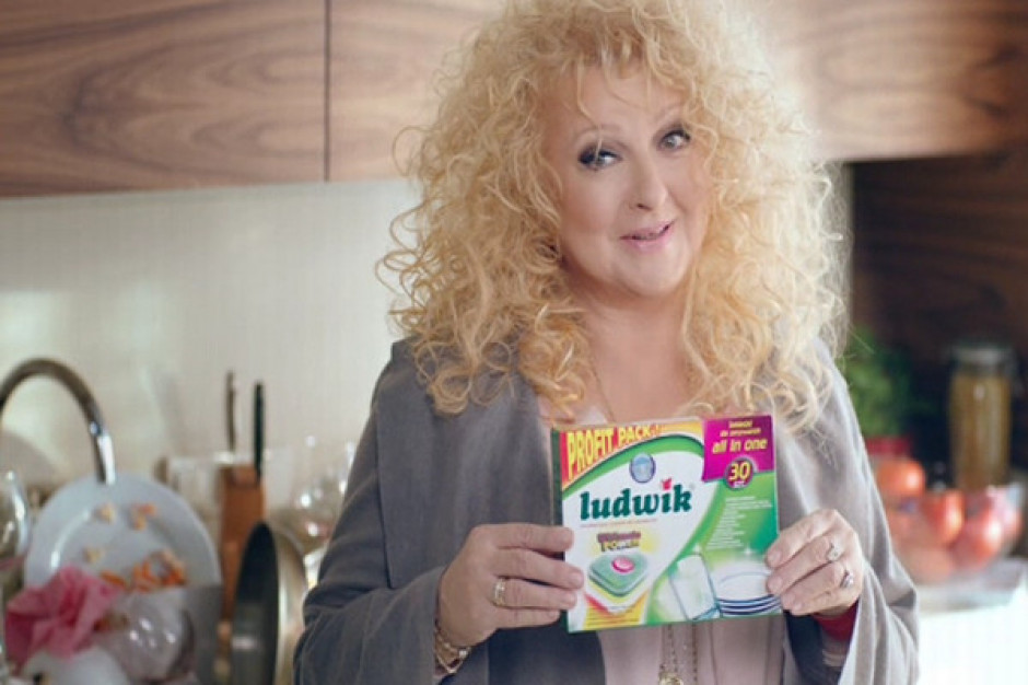 Magda Gessler w reklamie płynu Ludwik
