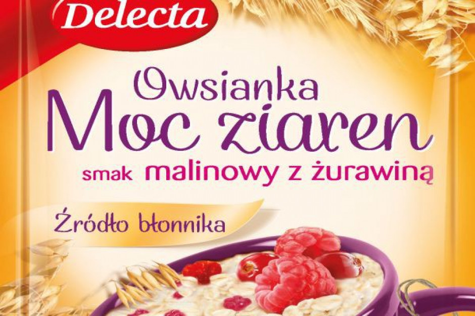 Moc ziaren w owsiance Delecty