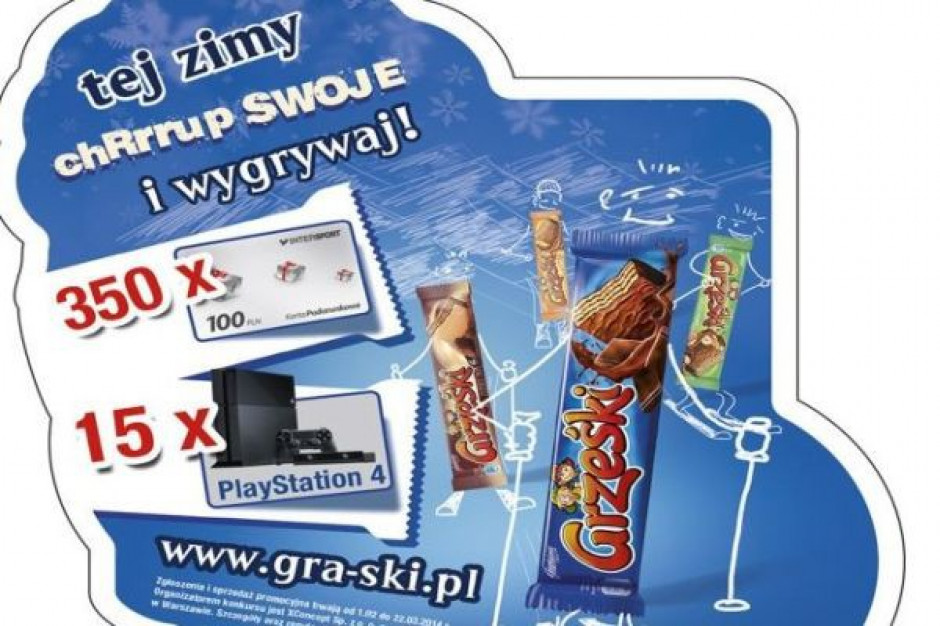 Promocja konsumencka wafelków Grześki