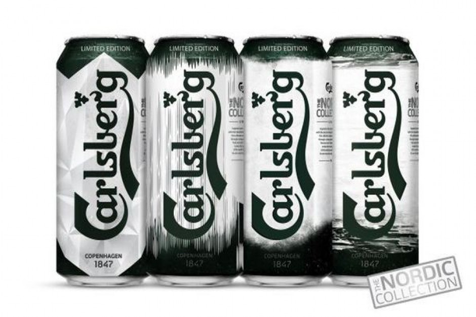 Limitowana edycja puszek piwa Carlsberg