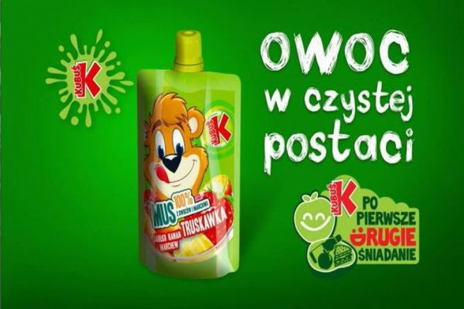 Kubuś Mus reklamowany w telewizji