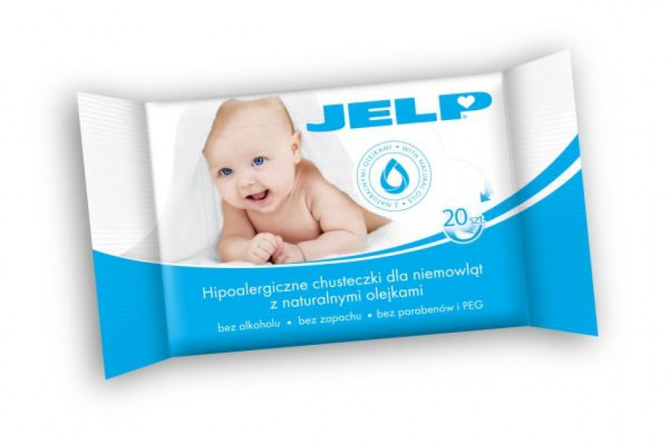 JELP roszerza portfolio produktowe o chusteczki kosmetyczne
