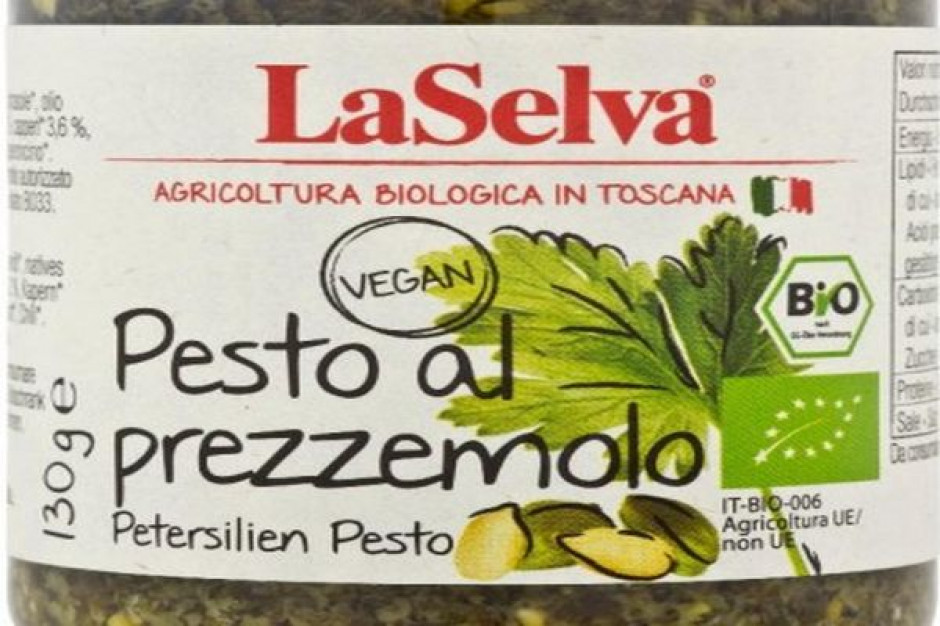 BIO Pesto z pietruszki od marki LaSelva