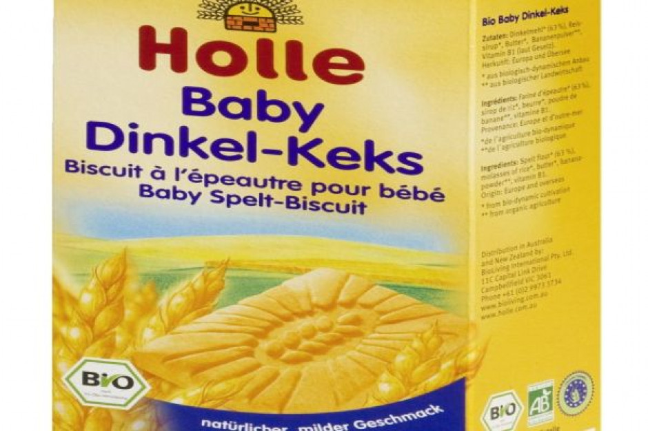 Bio Keksy orkiszowe dla niemowląt Holle