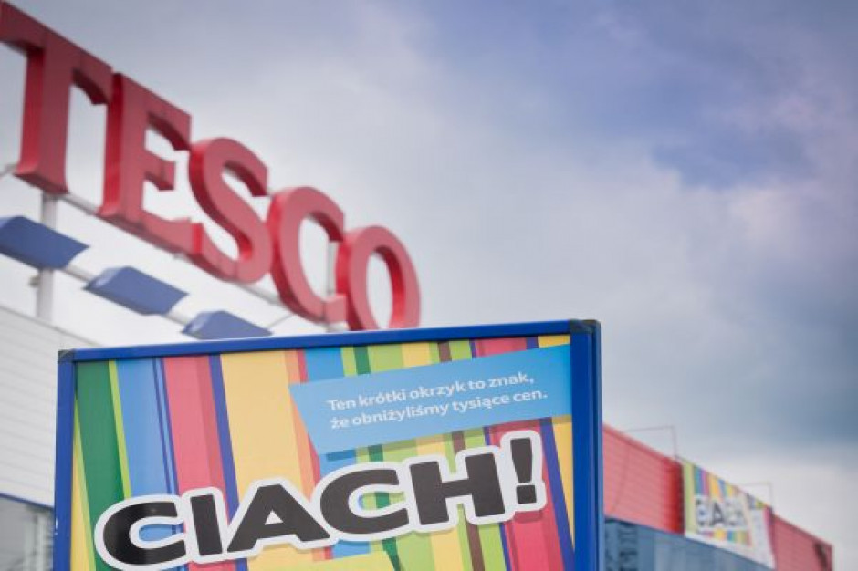 Tesco notuje spadek sprzedaży w Polsce o 2,8 proc. rdr
