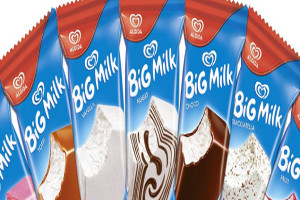 Lody Big Milk Algida z reklamowym wsparciem