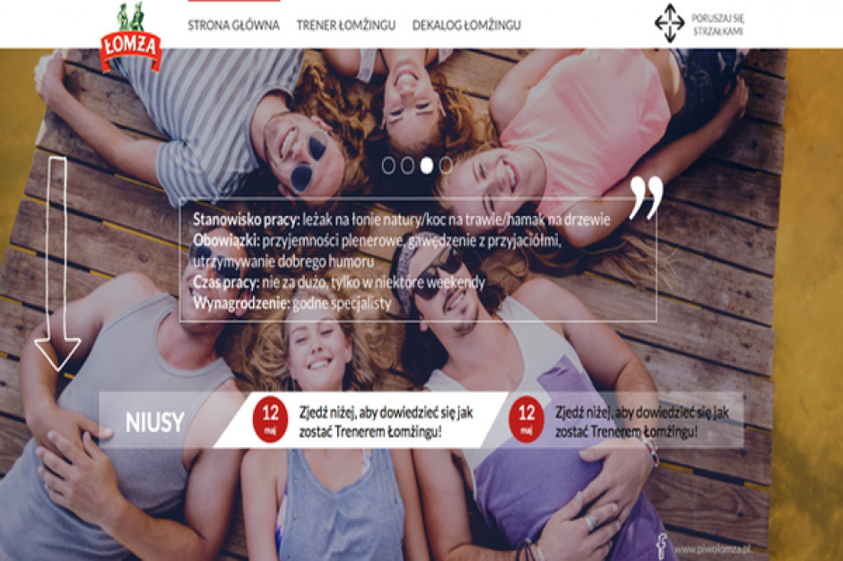 Łomża rekrutuje na stanowisko Trenera Łomżingu w niestandardowej kampanii internetowej