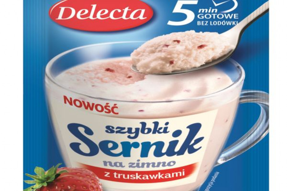 Szybki Sernik na zimno od Delecty