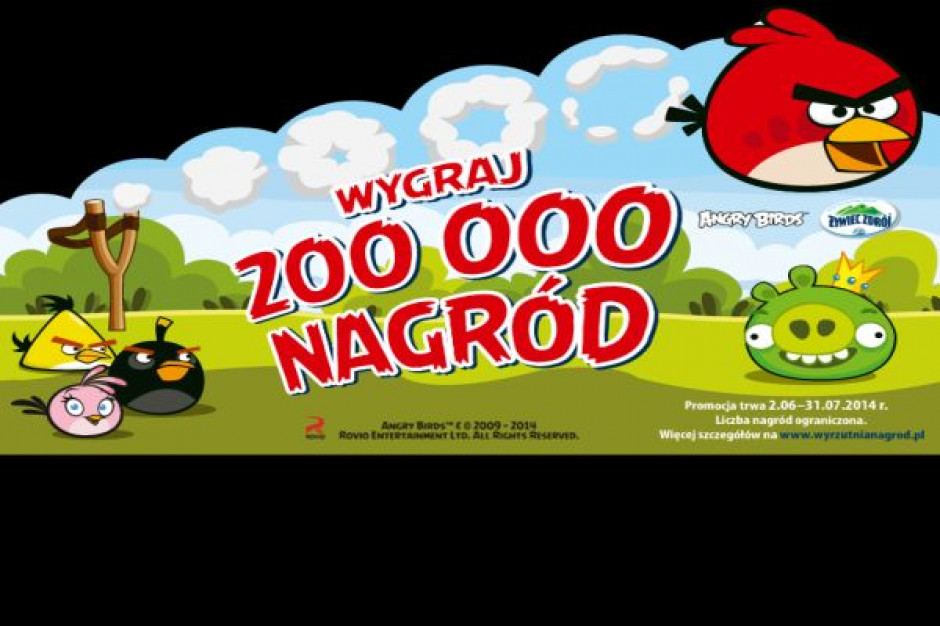 Angry Birds promują Żywiec Zdrój Smako-Łyk