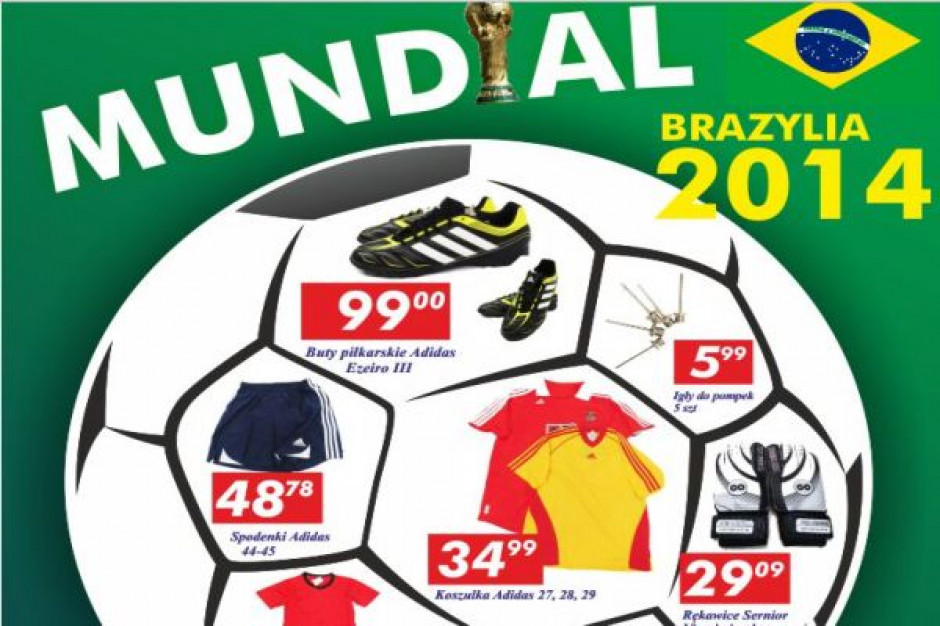 Mundial 2014 okazją dla sieci handlowych, by promować...farby do włosów i karmę dla zwierząt