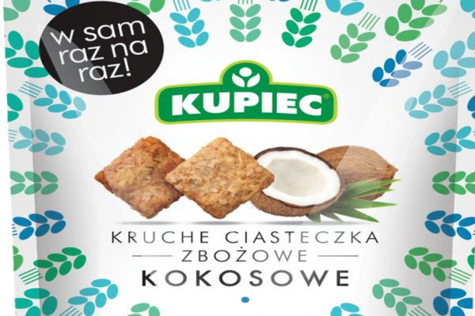Firma Kupiec wprowadza na rynek ciasteczka zbożowe