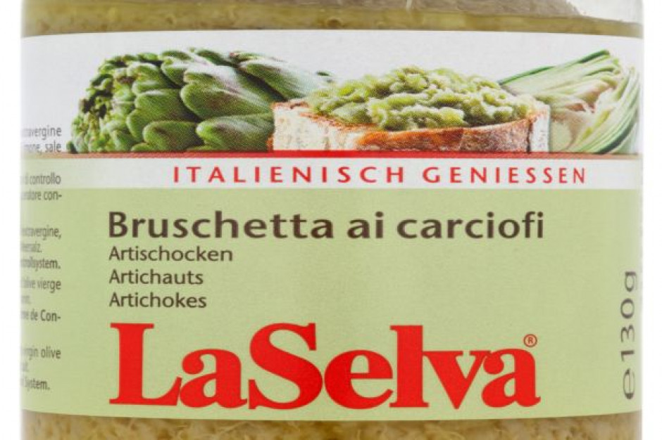Włoska BIO Bruschetta z karczochów LaSelva