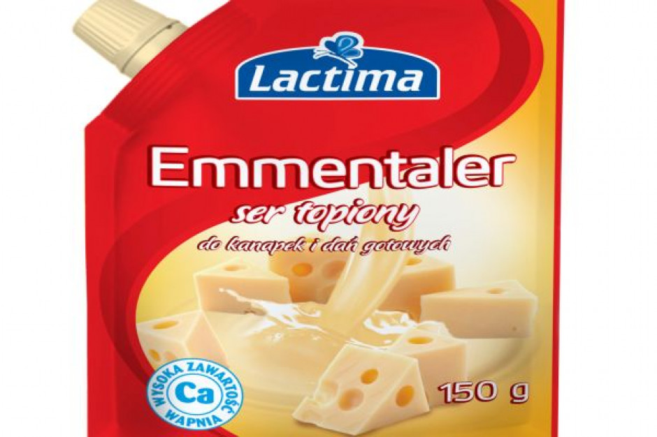 Sery topione w saszetkach marki Lactima