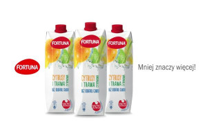 Fortuna rusza z dwumiesięczną kampanią promującą linię napojów bez dodatku cukru