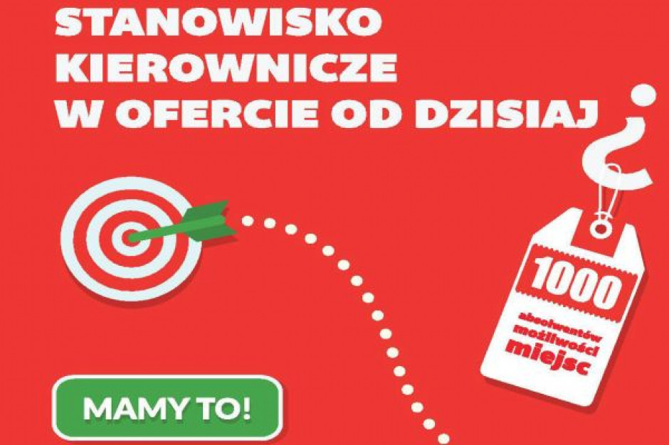 W dwa miesiące Biedronka przeprowadzi rekrutację na 1000 kierowniczych stanowisk
