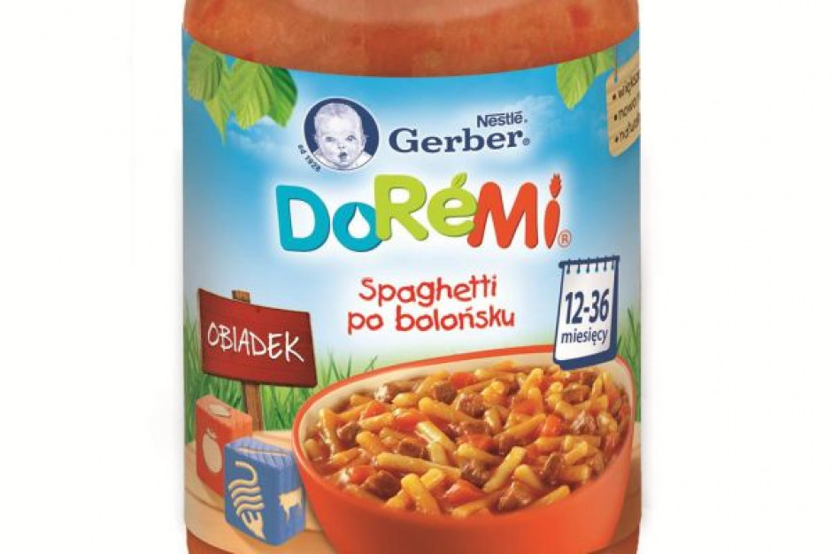 Gerber DoReMi Spaghetti po bolońsku