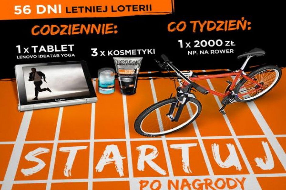 Loteria promuje kosmetyki L'Oreal Men Expert