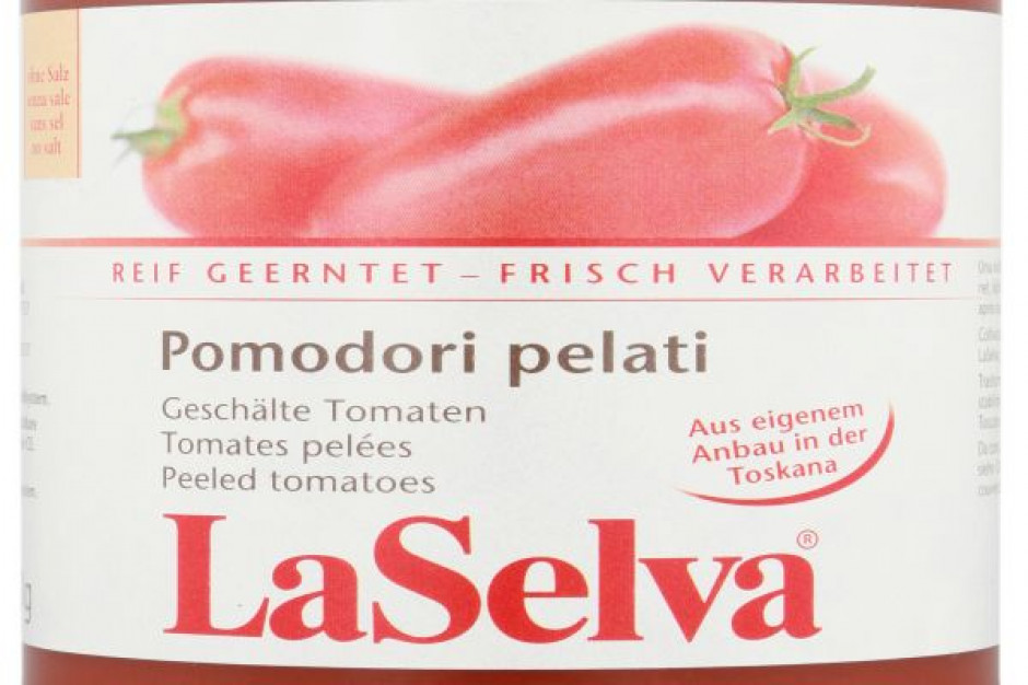 Włoskie BIO Pomidory Pelati marki LaSelva