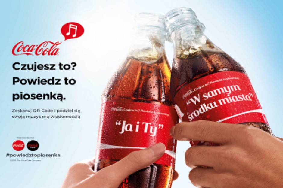 Coca-Cola cytuje przeboje muzyczne w nowej kampanii