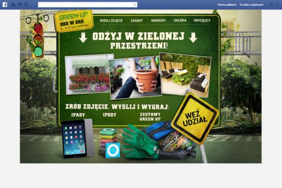 Facebookowy konkurs marki Green-Up