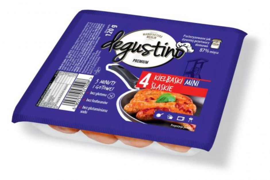 Kiełbaski Degustino w trzech smakach