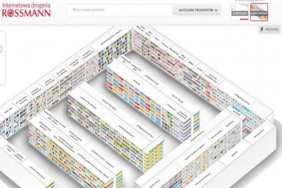 Rossmann testuje drogerię internetową