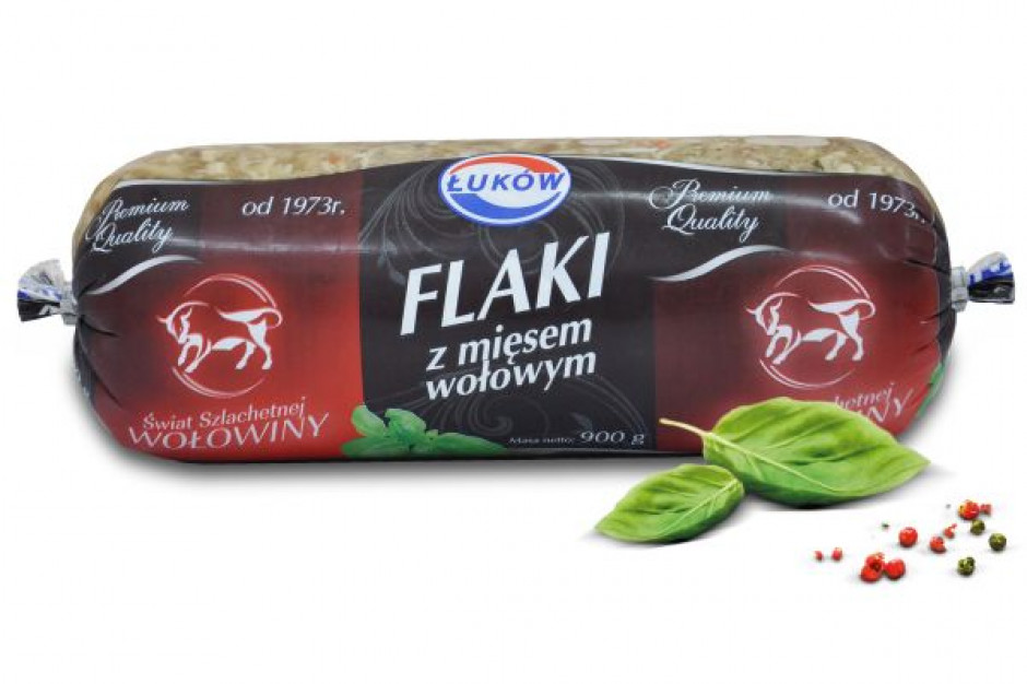 Flaki z mięsem wołowym marki Łuków