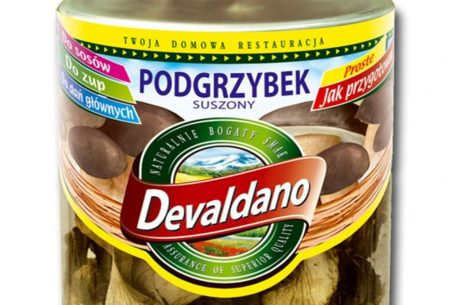 Suszone podgrzybki Devaldano