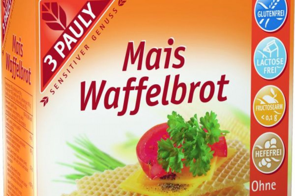 Bezglutenowe wafle kukurydziane marki 3 Pauly