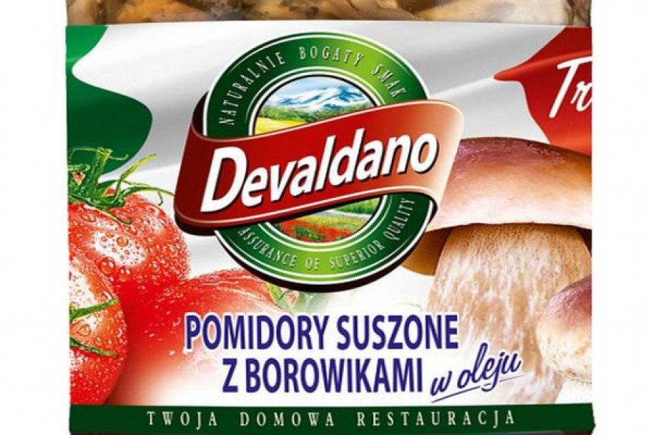 Pomidory suszone z borowikami w oleju od Devaldano