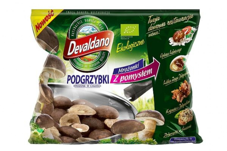 Podgrzybki mrożone w całości od Devaldano