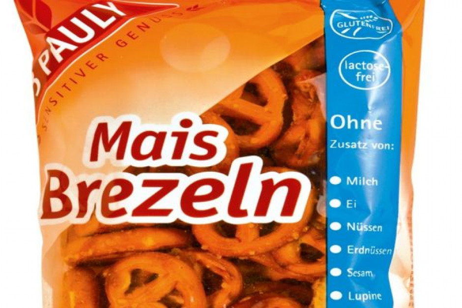 Bezglutenowe brezle kukurydziane marki 3 PAULY