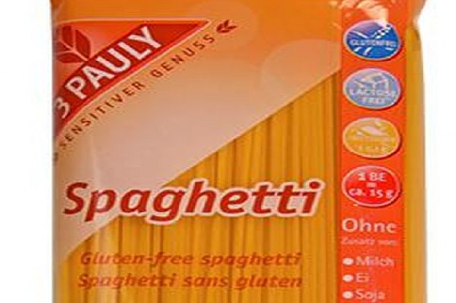 Bezglutenowy makaron kukurydziany spaghetti 3 PAULY