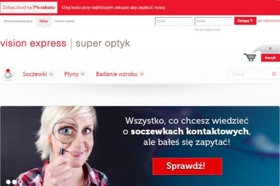SOKiK podtrzymuje decyzję prezesa UOKiK - Vision Express zapłaci ponad 360 tys. zł kary