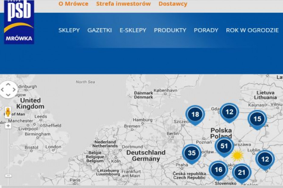 Przychody sieci marketów Mrówka osiągną w tym roku pułap 1 mld zł