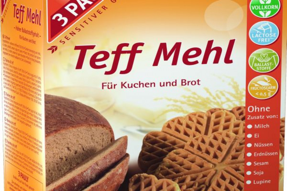 Pełnoziarnista, bezglutenowa mąka teff 3 PAULY