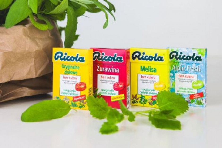 Ziołowe cukierki Ricola