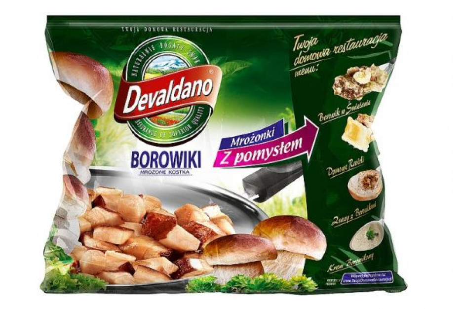 Mrożone Borowiki od Devaldano