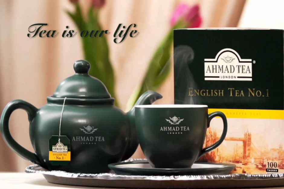 Wizerunkowa kampania reklamowa herbaty Ahmad Tea London