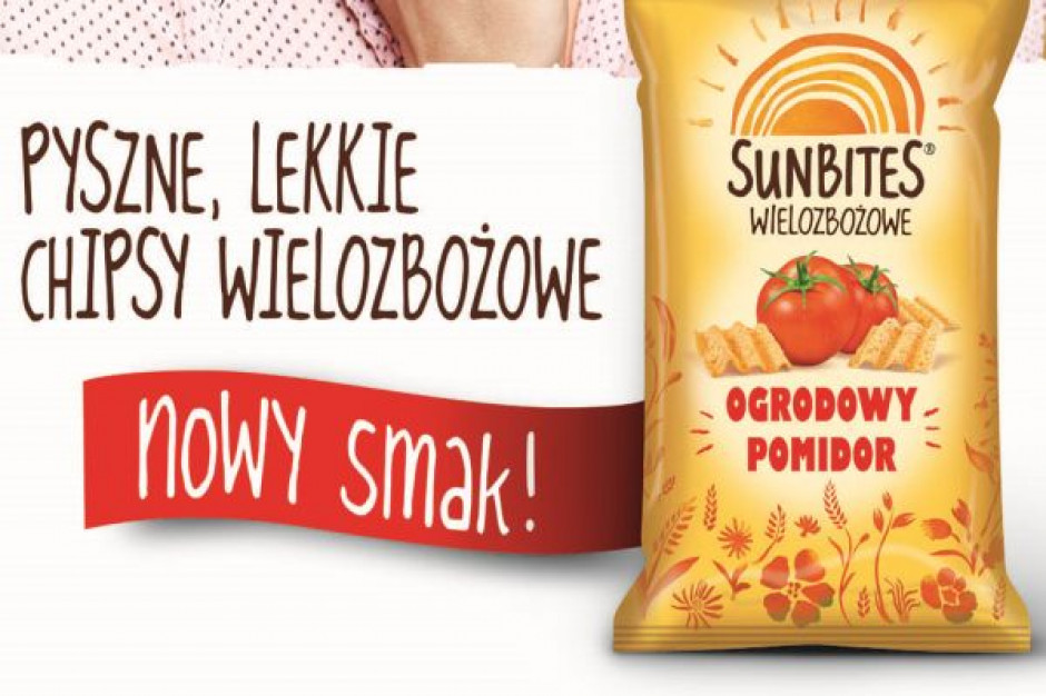 Nowy smak wielozbożowych chipsów Sunbites